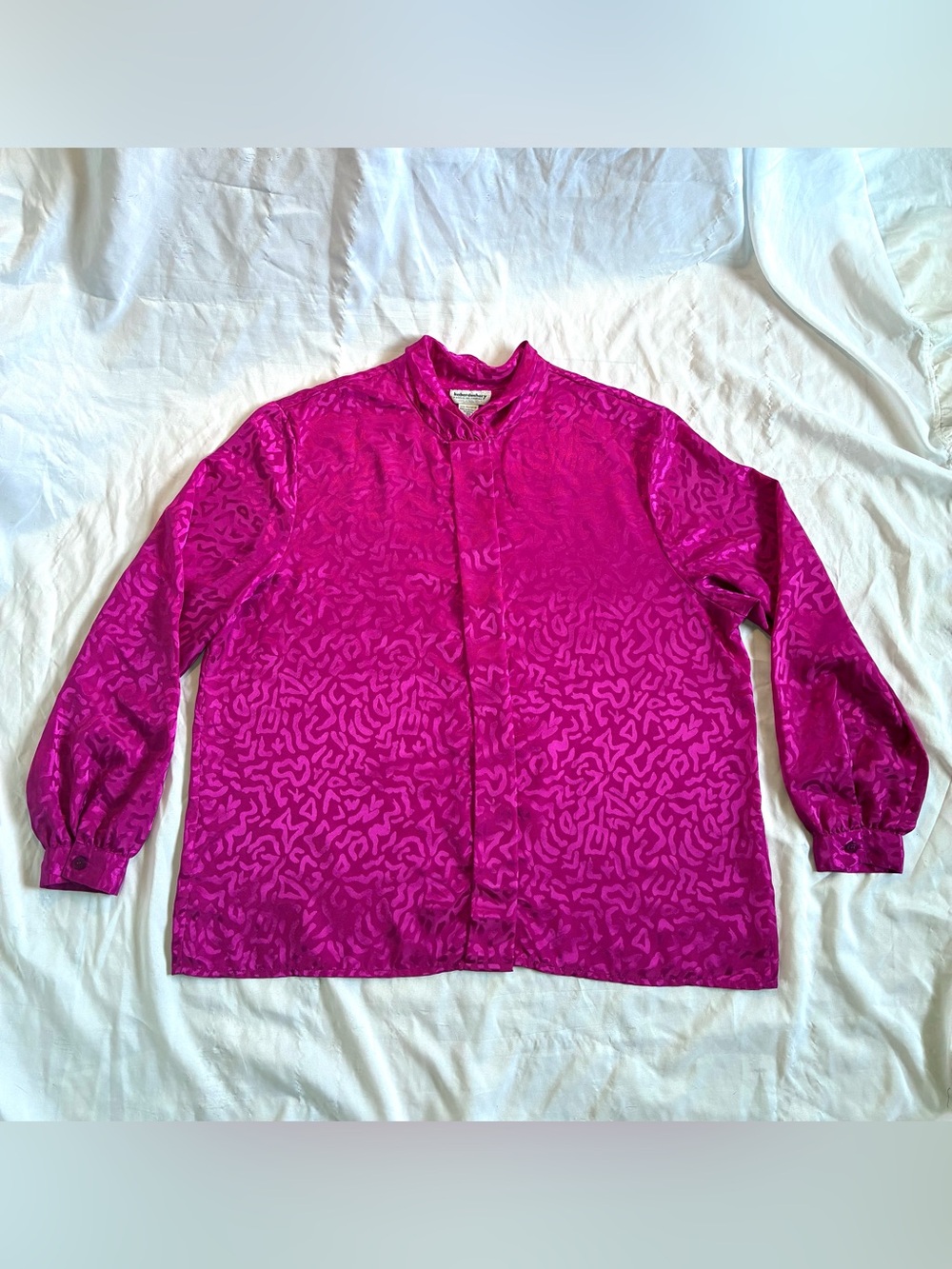 Vintage Haberdashery Flowy Jacquard Blouse